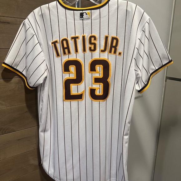 Nike Youth Tatis Jr San Diego Padres Authentic Jersey 14/16 - Picture 1 of 6
